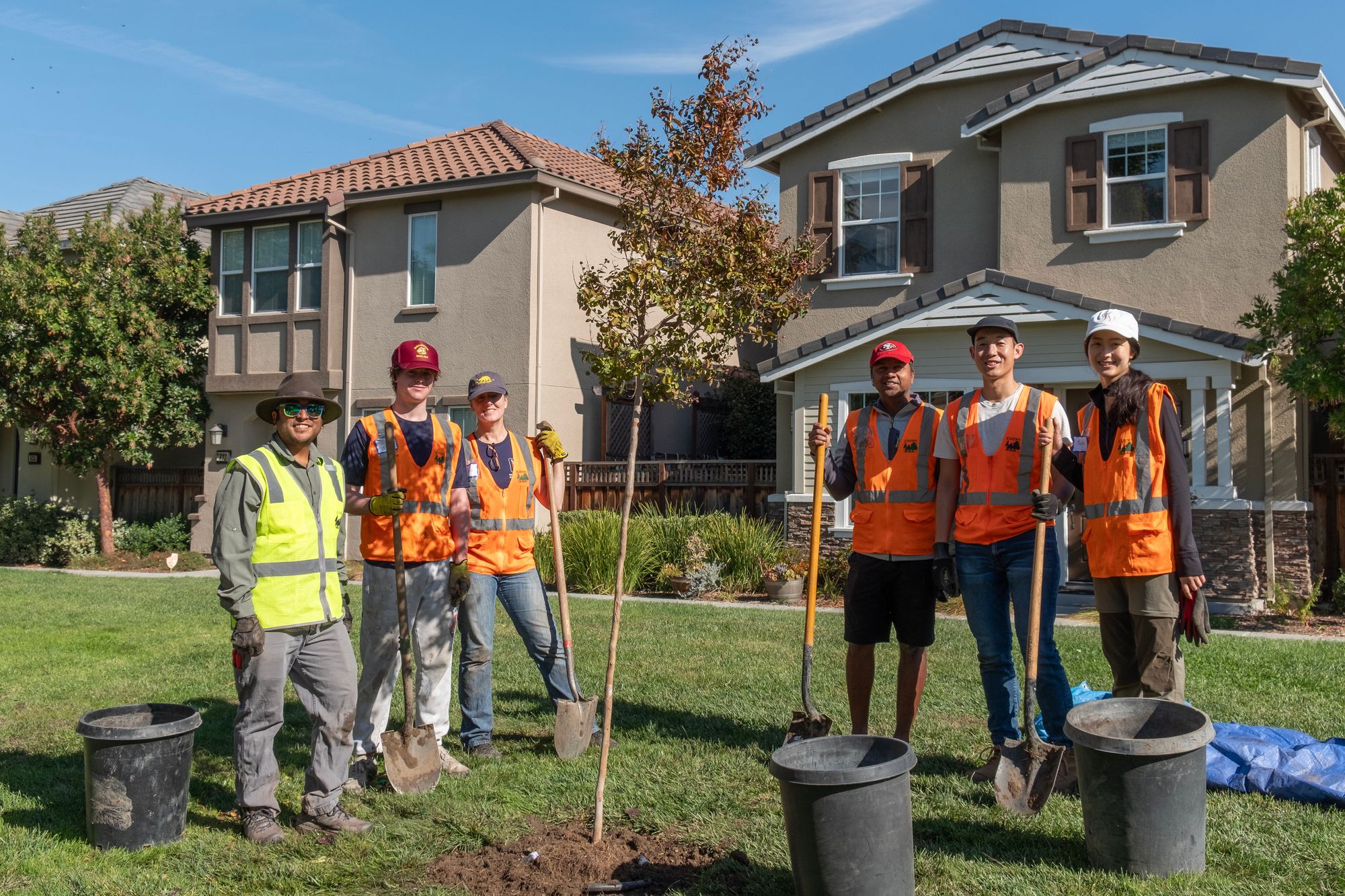 Canopy Planted 20 Trees for Free in Our East Palo Alto HOA