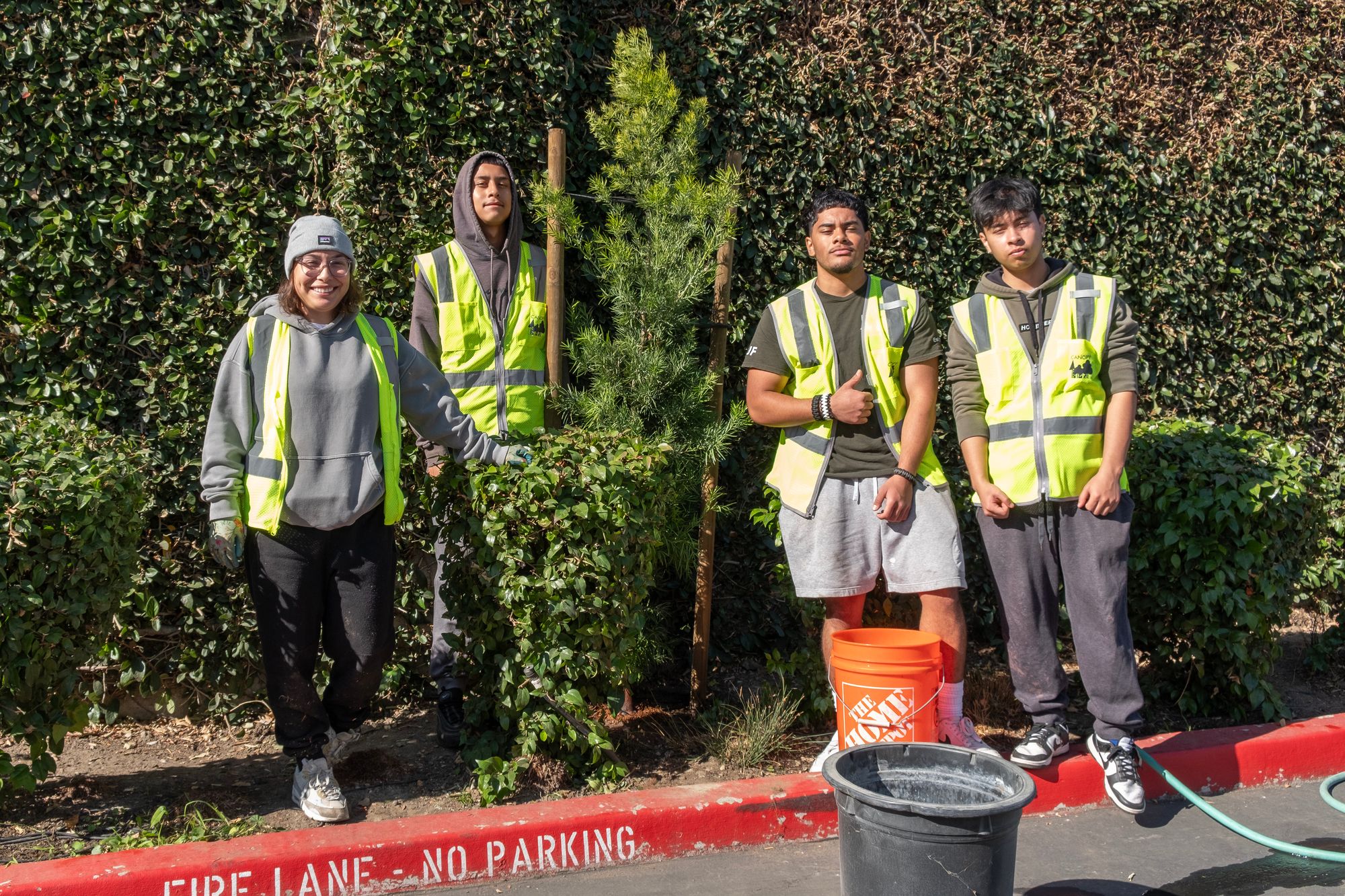 Canopy Planted 20 Trees for Free in Our East Palo Alto HOA