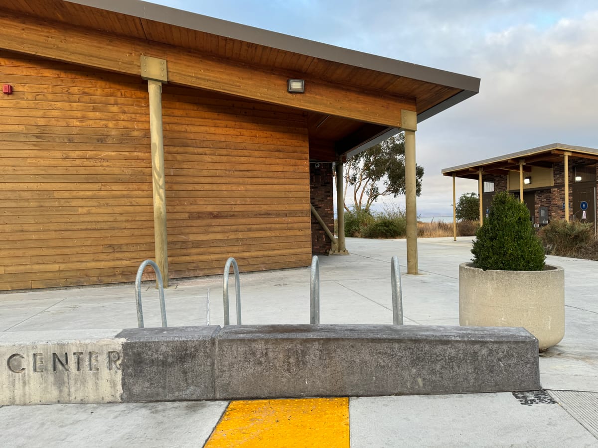 We Added 4 Bike Racks at the Cooley Landing Education Center