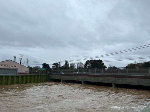 Thank You San Francisquito Creek Levee