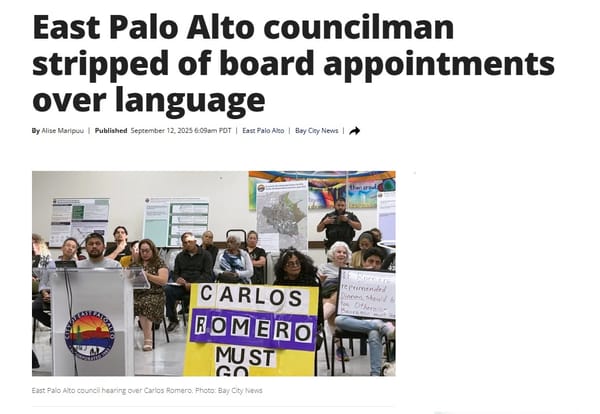 East Palo Alto's Code of Conduct for Elected Officials